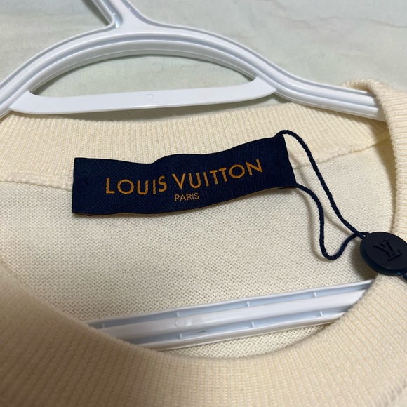 LOUIS VUITTON INTARSIA JACQUARD DUCK SHORT SLEEVE - Picture 3 of 6